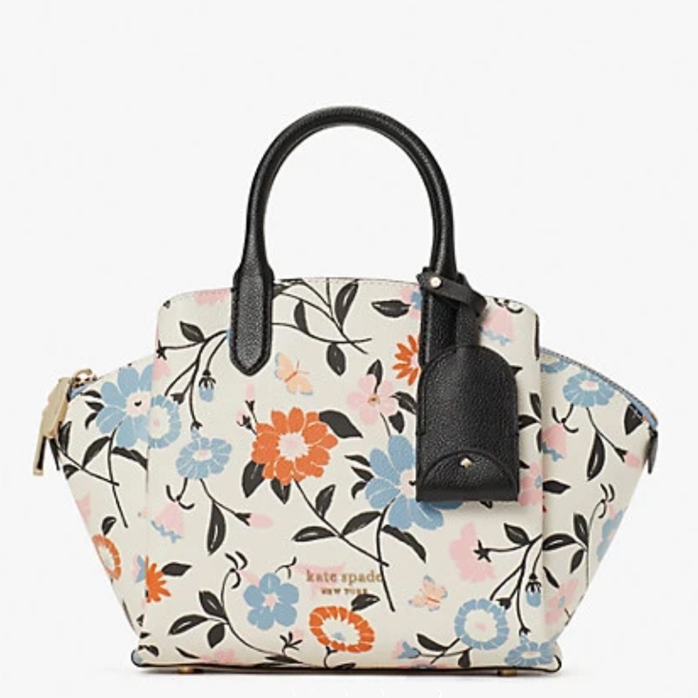 Kate Spade Avenue floral garden satchel